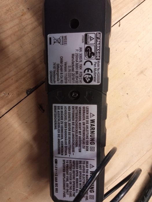 Multímetro Parkside