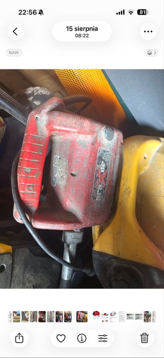 Wibrator buława do betonu Praxer