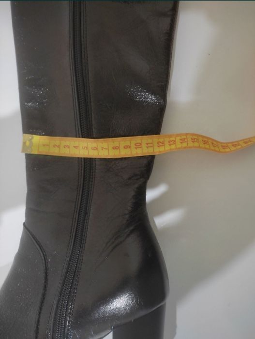 Сапоги жіночі шкіряні. Зимові сапоги. Взуття жіноче.