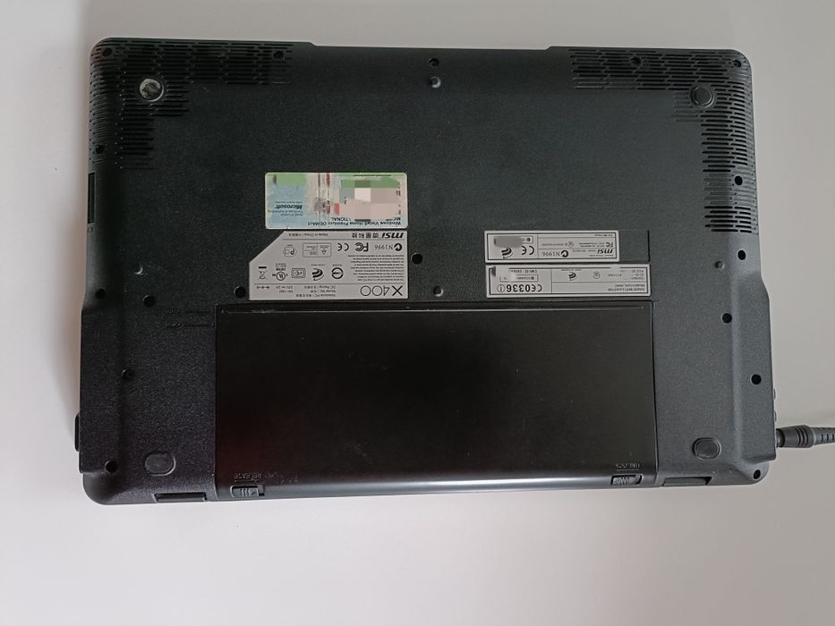 MSI x400 Komputer laptop na części