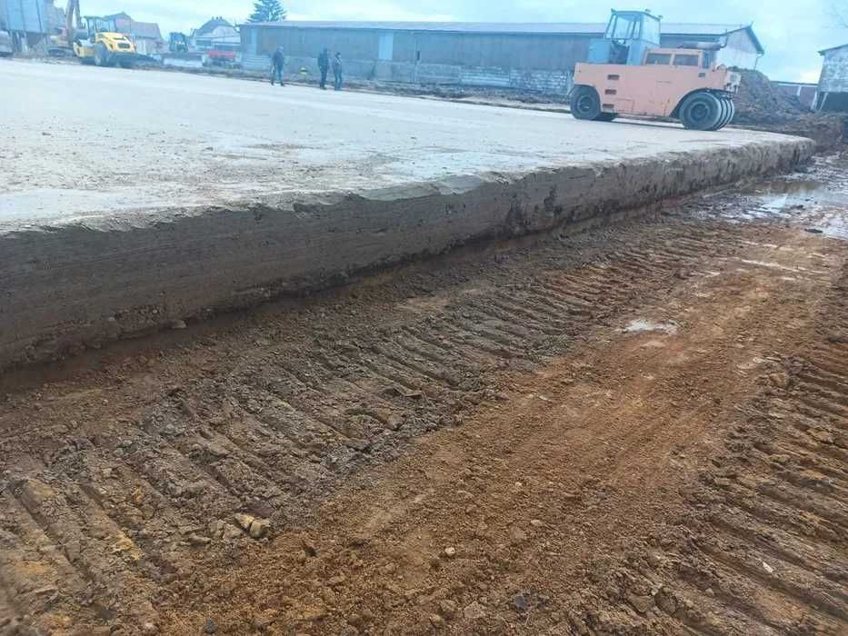 Stabilizacja gruntu,niwelacja terenu, profilacja, budowa parkingów,