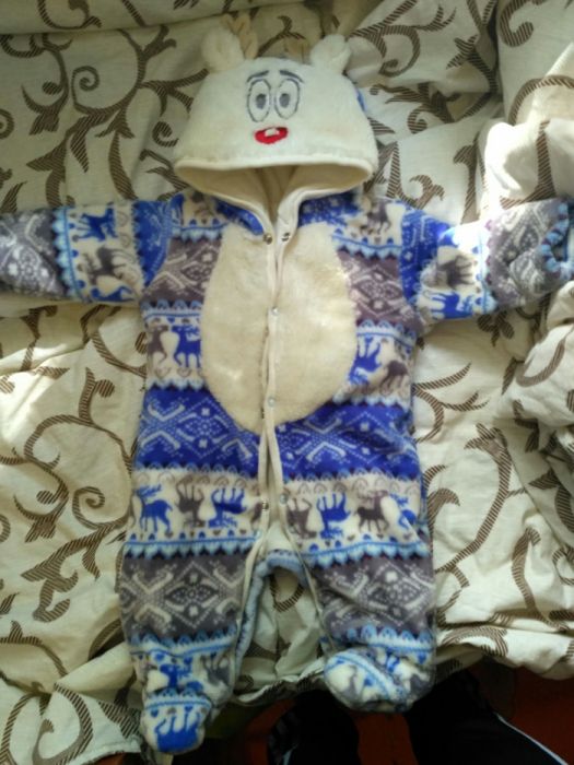 Продам мягенький комбез человечек