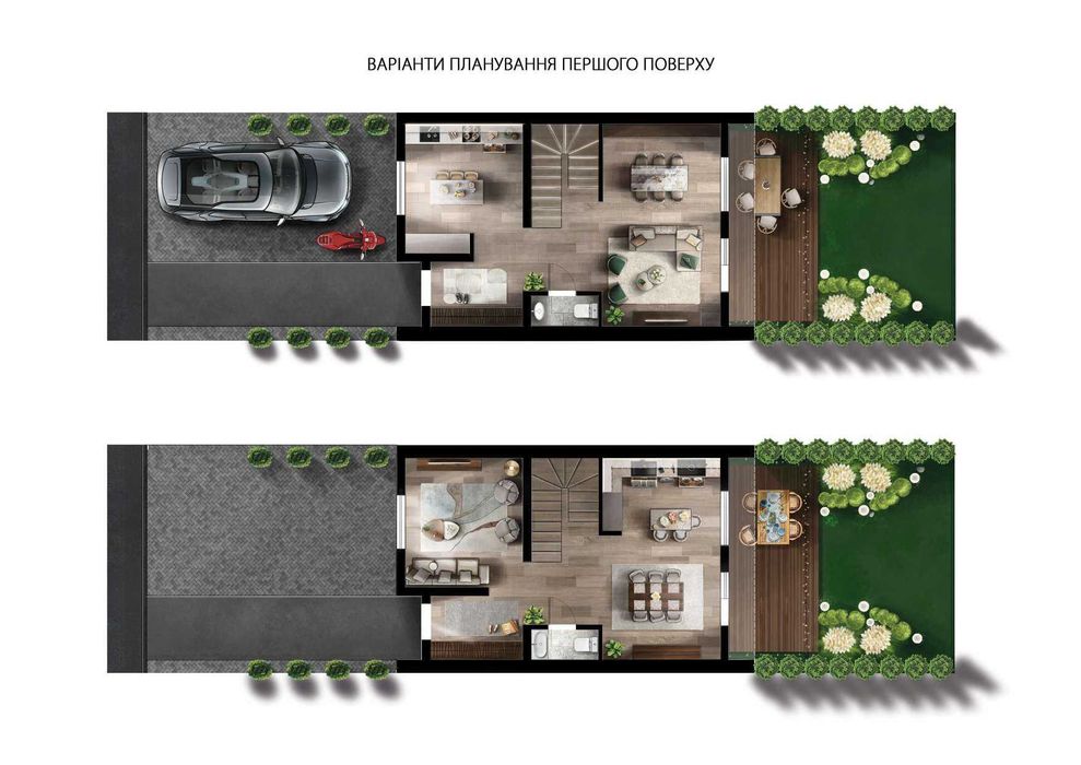 Продаж таунхаусів в затишній локації, можливе розтермінування