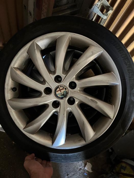 Jantes Alfa Romeo Giulietta 17’ + 4 Pneus