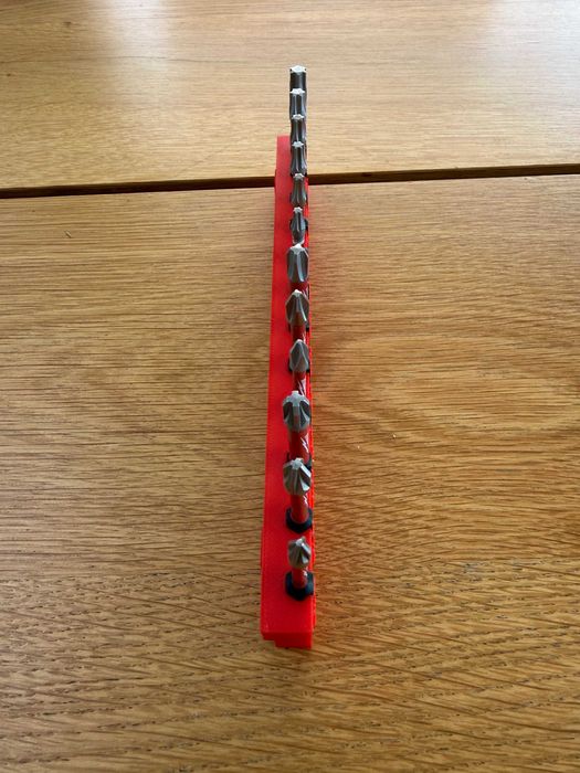 Zestaw bity Milwaukee 50mm PZ PH TORX uchwyt do ściany