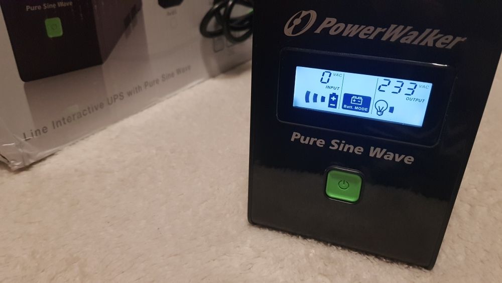 Zasilacz awaryjny, Ups Power Walker VI 600 SW/FR