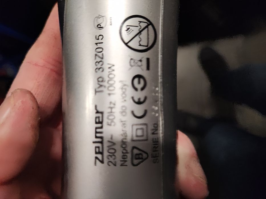 Lokówka Suszarka Zelmer plus nasadki