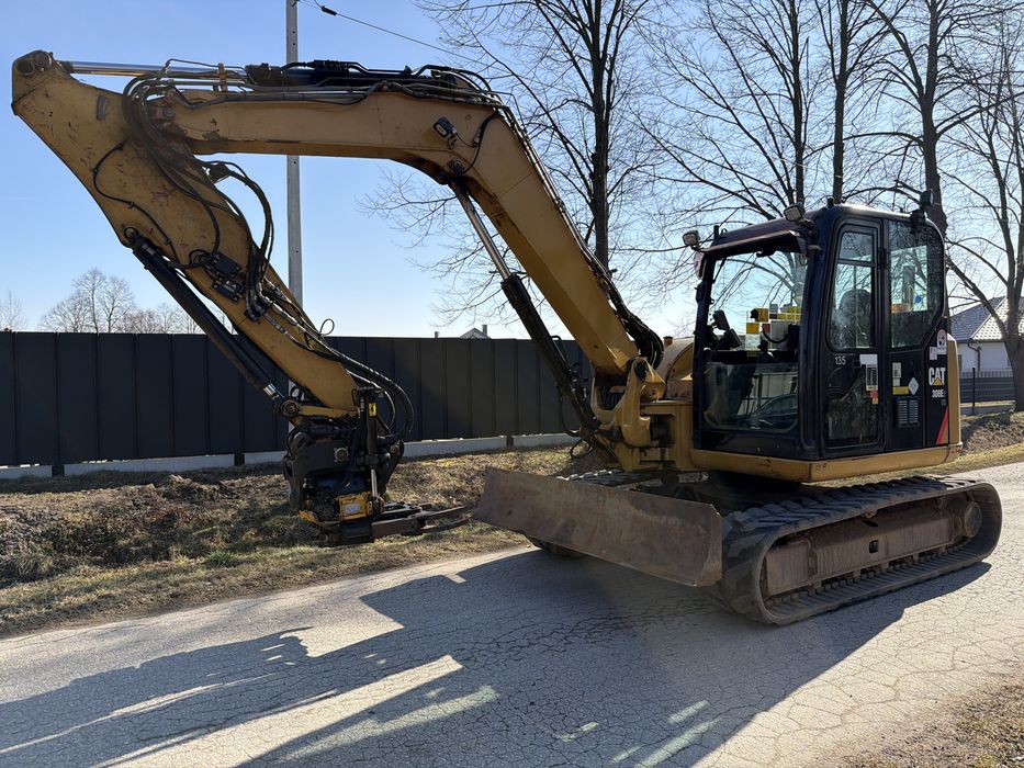 Koparka CAT 308E 2CR GPS centralne  Smarowanie  Rototilt Klimatyzac
