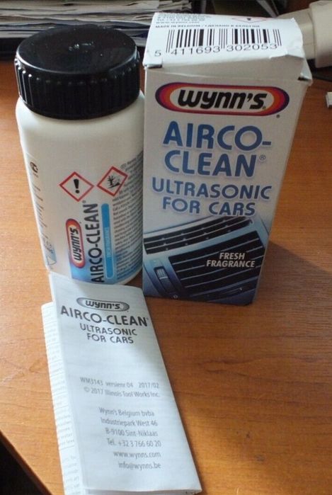 Wynn's do odgrzybiania klimatyzacji