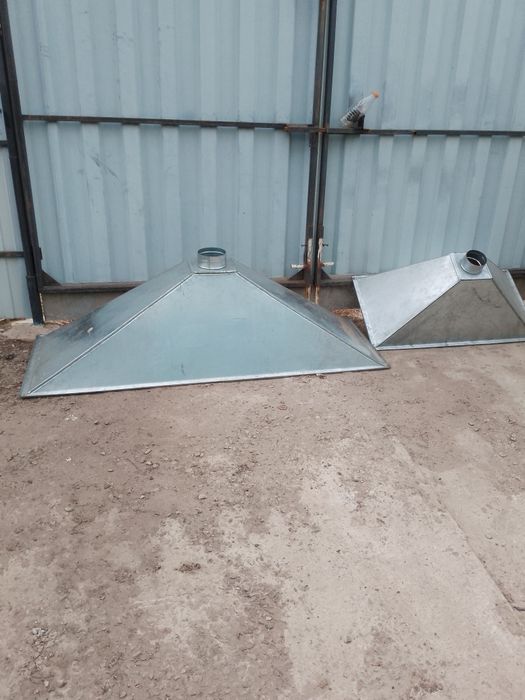 Изделия из оцинковки, крашенного и нержавейки.