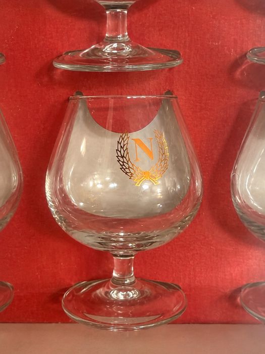 Conjunto de 12 copos de brandy/conhaque