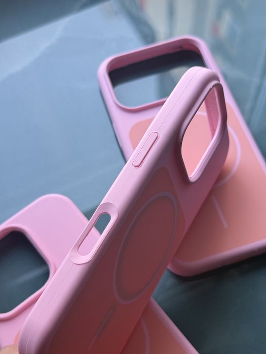 Силіконовий чохол з Magsafe на iphone 15 - 17 pro max