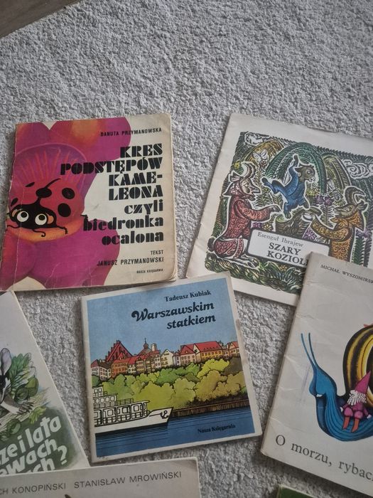 Książki, bajki prl