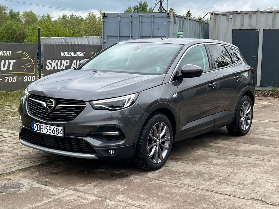 Opel Grandland X 2018r 1.2b 128.000km Ks.serw. Nowy rzrząd Full LED Bogate wyposażenie SUPER STAN