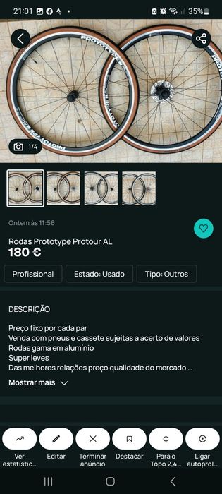 Acessórios para bicicletas oportunidades