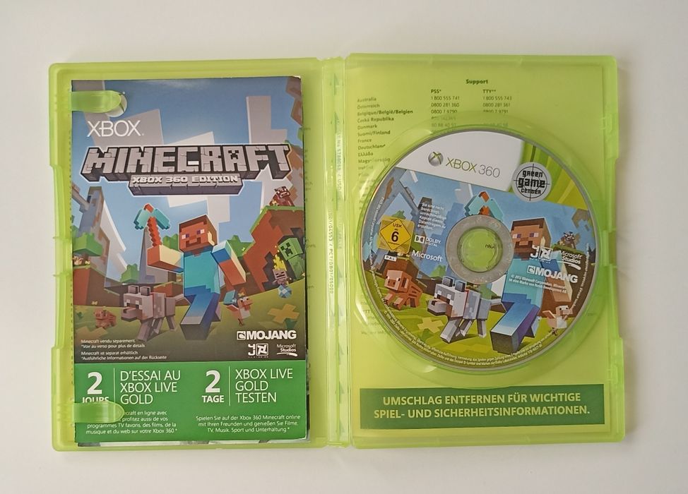 Minecraft na Xbox 360