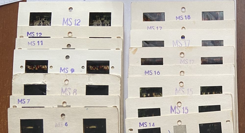 Слайди для стереомата