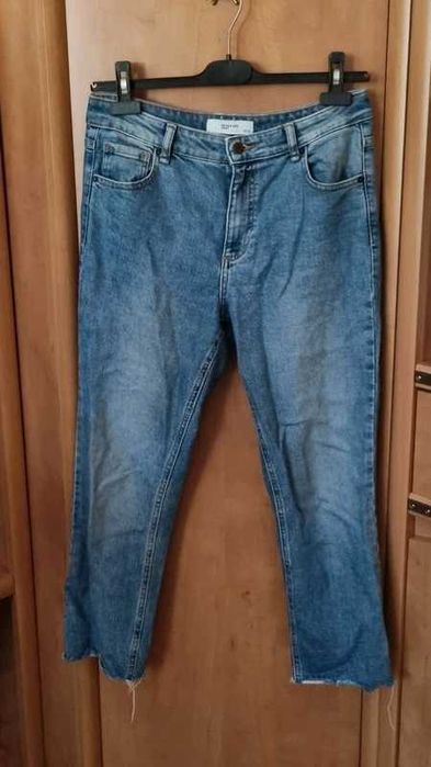 Jeansy high waist mom