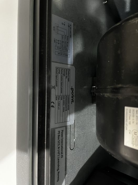 Вбудована Інтегрована витяжка Point