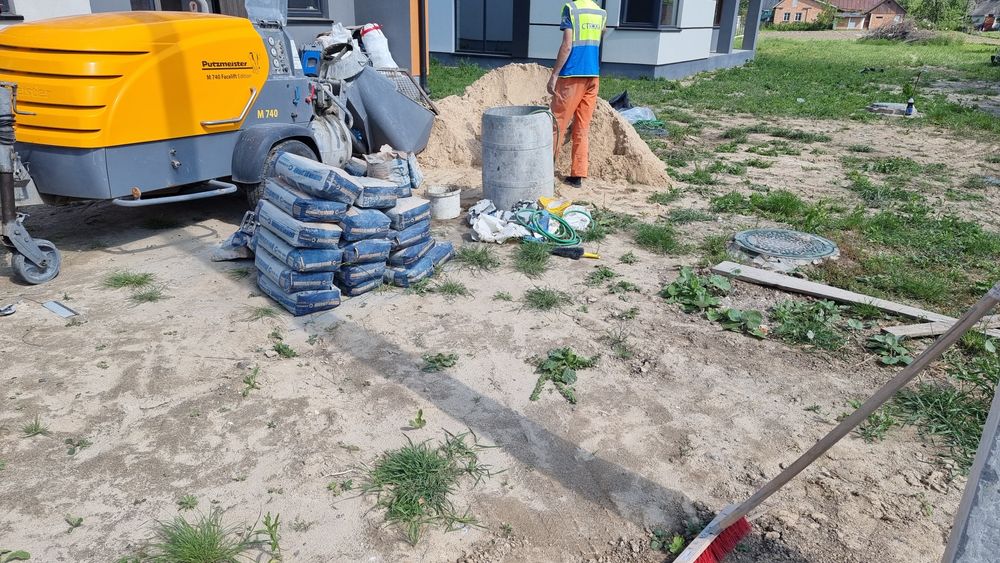 Стяжка підлоги напівсуха Стяжка пола механізована стяжка підлоги