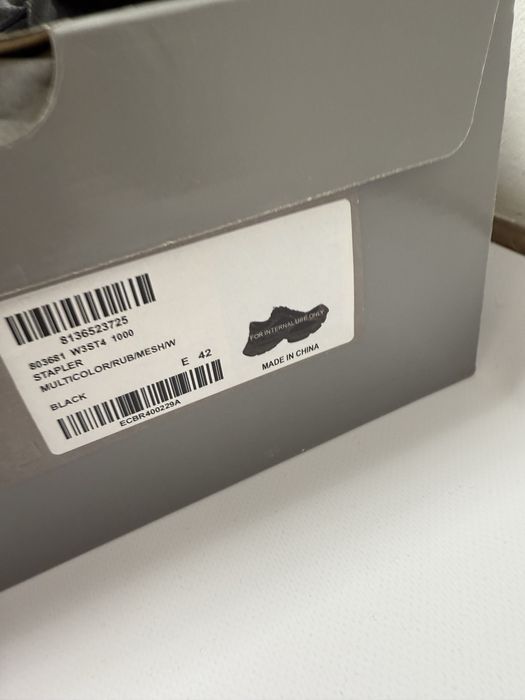 кроссовки Balenciaga Stepler Black 42 43