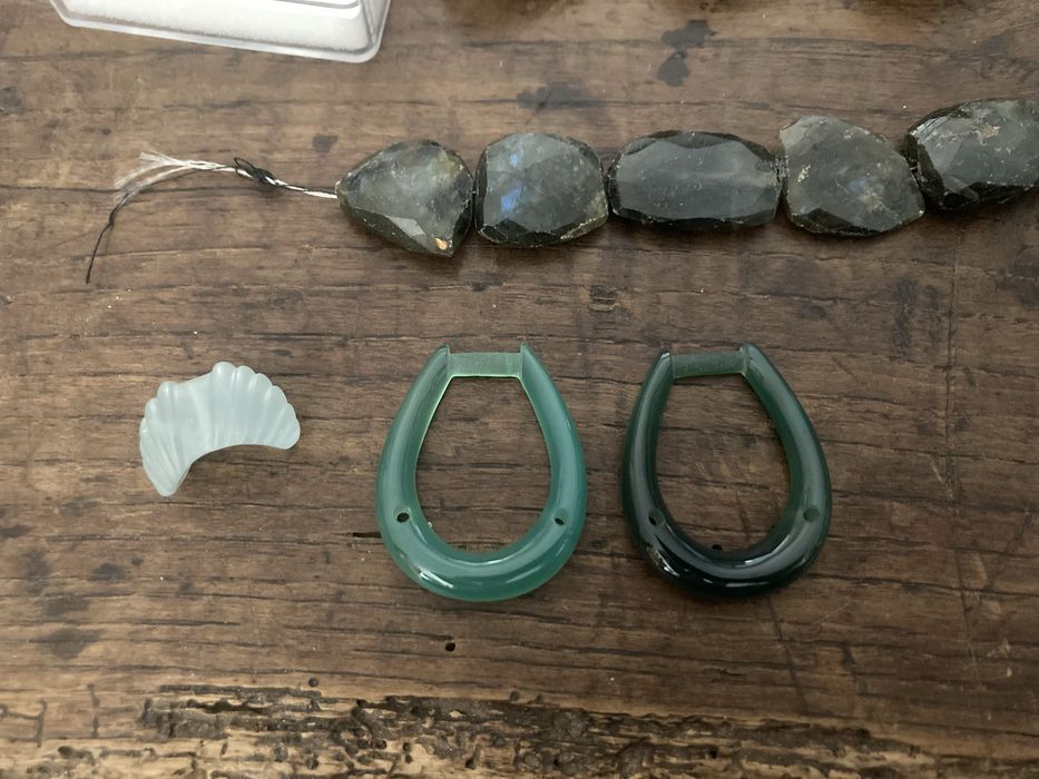 Lote de Agatas e Topazio