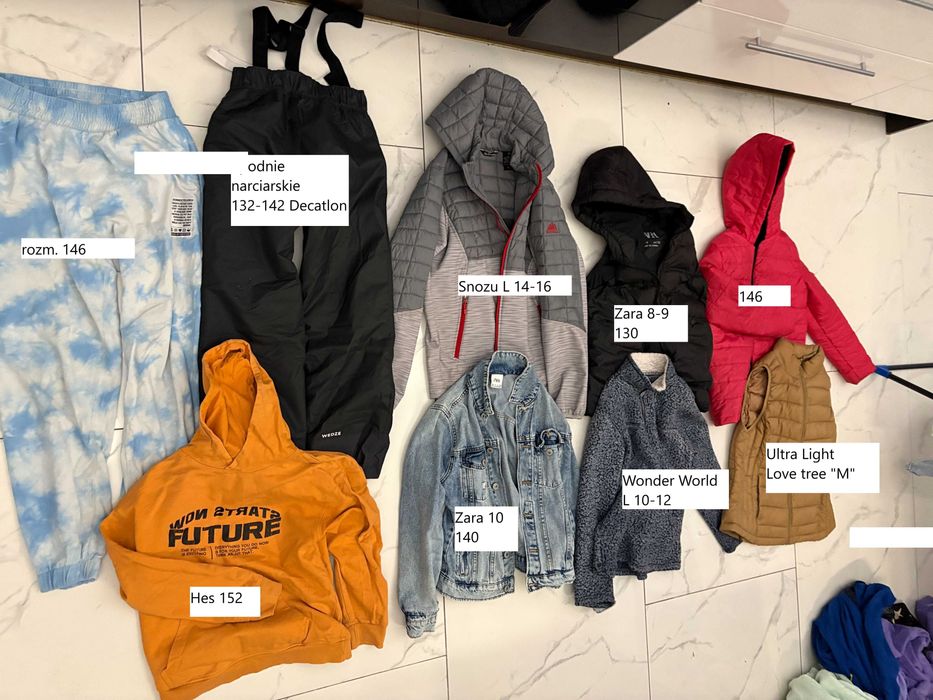 Bluza spodnie koszulka