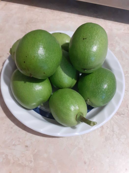 Orzechy Włoskie ZIELONE bez oprysków