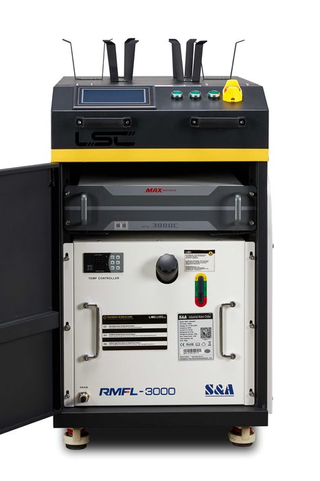 LSC Industrial 3000W czyszczarka laserowa CW chłodzona cieczą