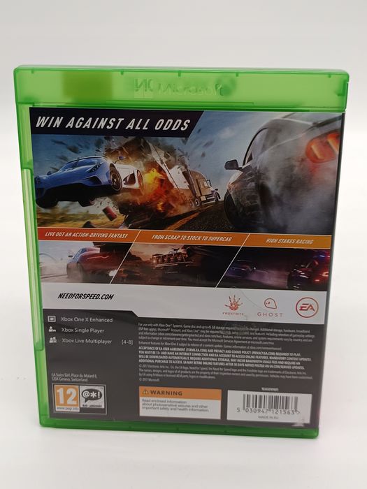 need for speed payback xbox one pudełkowa