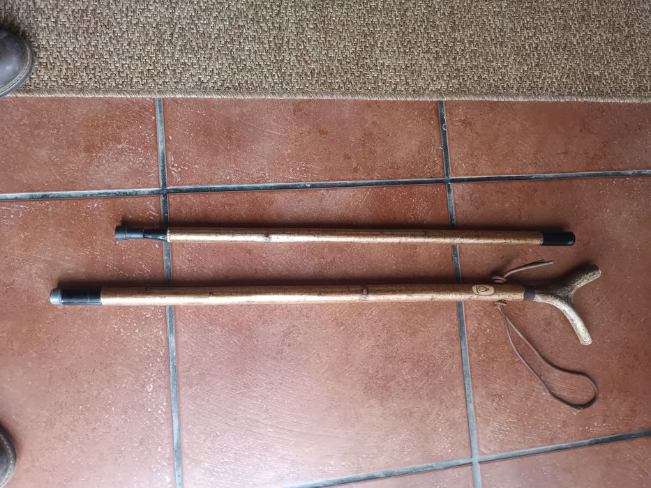 Vara de caça com forquilha