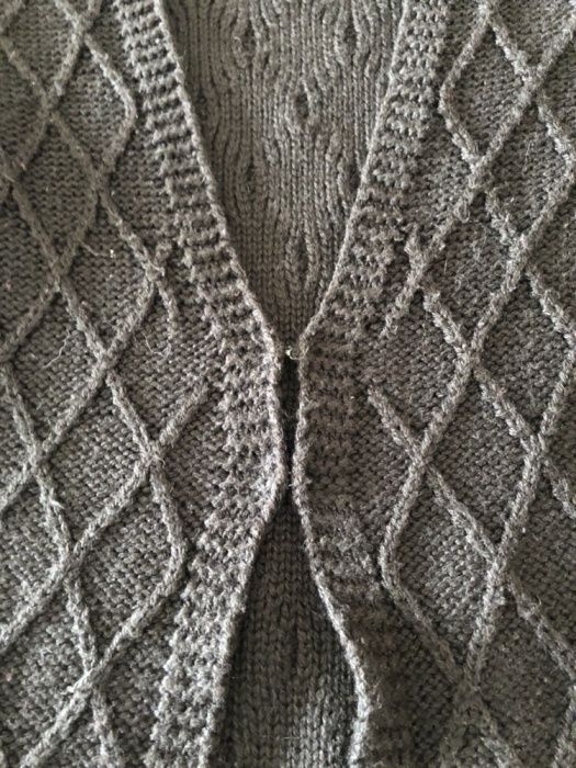 Casaco comprido em malha em lã - lanidor