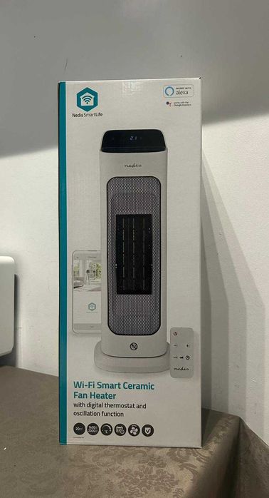 Aquecedor Inteligente Smartlife com Ventoinha de Cerâmica 2000w
