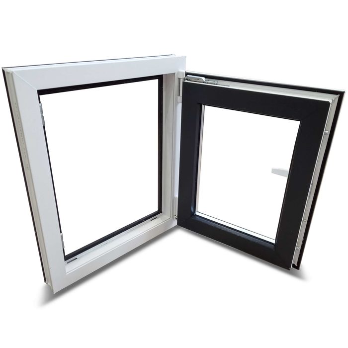 OKNO dwuszybowe PCV szer.80 x wys.90 lub 90x80 techniczne i inne