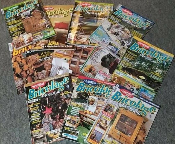 Bricolage,decoração,manualidades (livros,revistas)