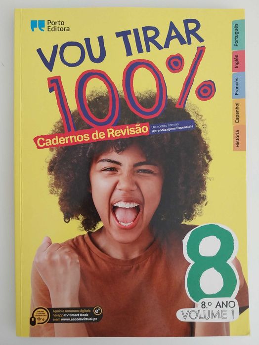 Vou Tirar 100% - Cadernos de Revisão 8°ano
