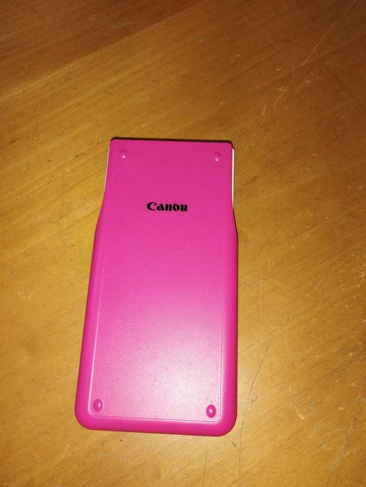 Calculadora Científica Canon Rosa
