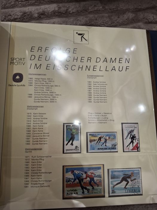 Album ze znaczkami pocztowymi, bardzo fajny stan