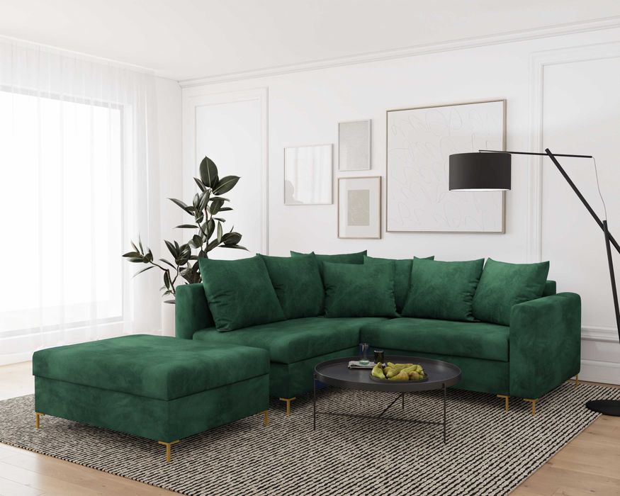 LOFT MINI PRINCE – Stylowy narożnik z funkcją spania i pojemnikiem !