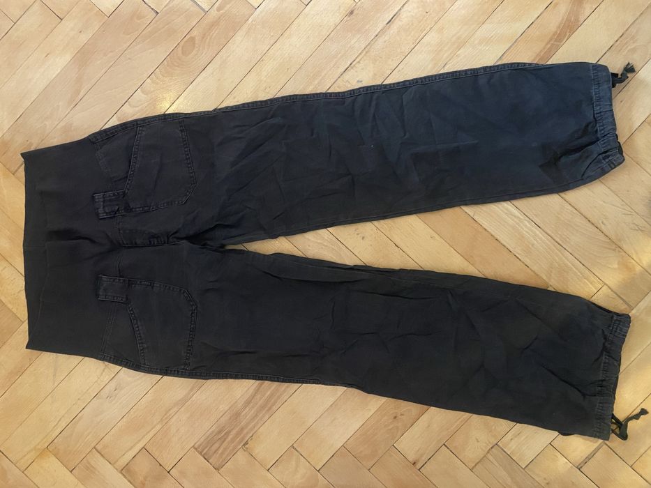 LK & JNS spodnie ciążowe bawełna khaki brązowe