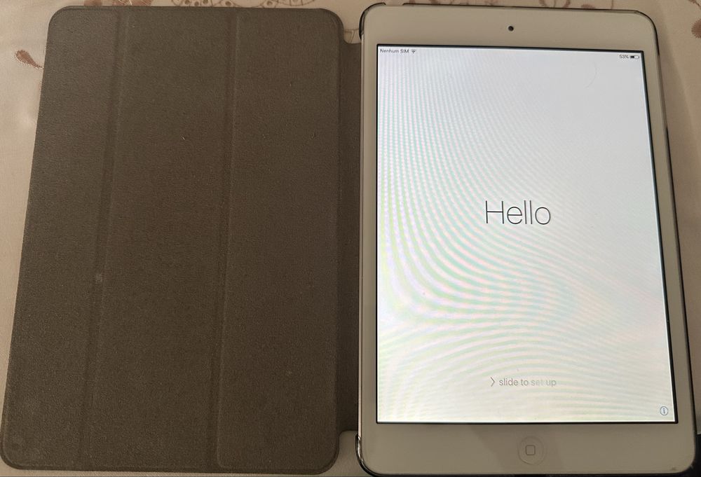 LER DESCRIÇÃO - Ipad mini - Sem uso (para peças)