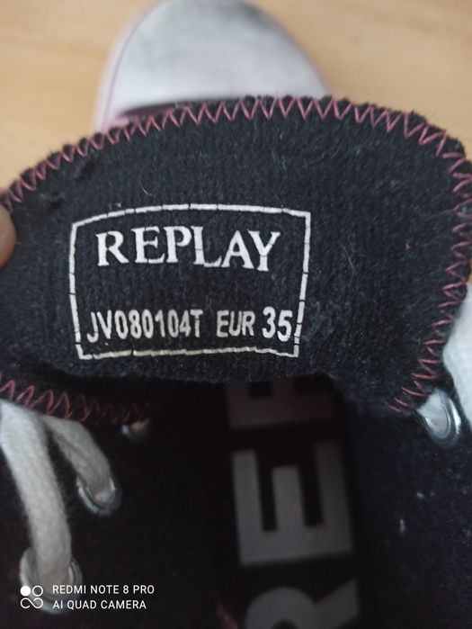 Trampki Replay rozmiar 35