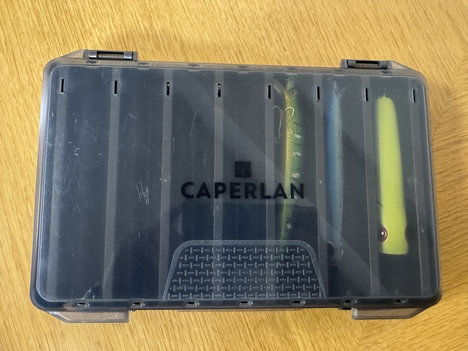 Caixas amostras de pesca