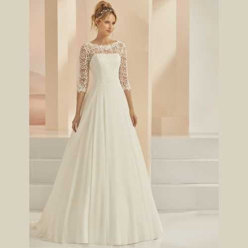 Vestido de Noiva corte A ***Rossy Noivas***