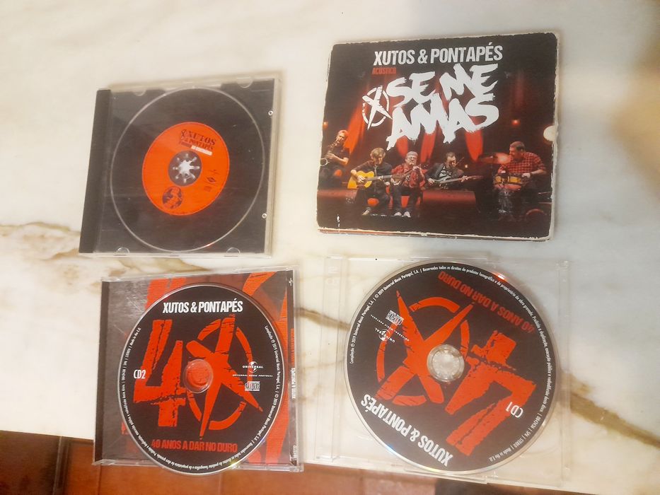 Conjunto Cds Xutos e Pontapés