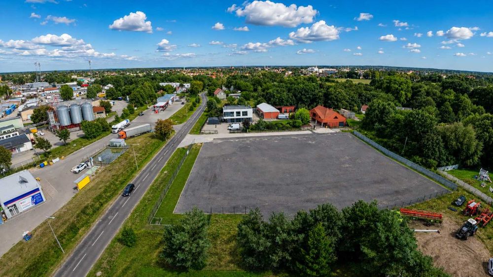 Do wynajęcia – Utwardzony Plac 4 307 m² – Żary – Bezpośrednio przy DK27 BDB Połączenia - Widok 2