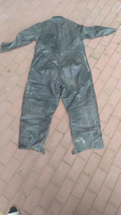 Niemiecki skórzany wojenny kombinezon