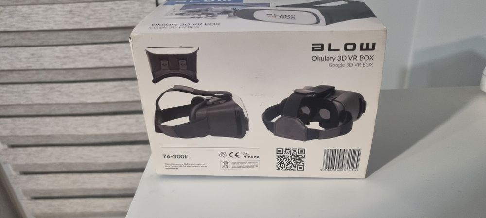 Okulary 3D Blow vr box nowe!
