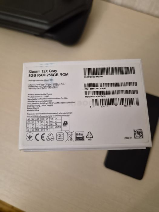 Xiaomi 12x 8/256gb global