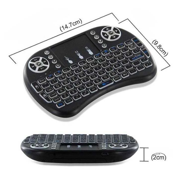 Teclado sem fios para Box Android ; Smart Tv; SmartPhone ;PC = Novo